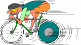 Cartoon: Radfahrer